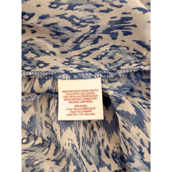 Faded Glory Sleeveless Cross Tie Top Size 8-10 - Picture 14 of 14